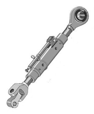 [DKWK 90 500 452] Troisième point CAT 3 - tube L = 400 mm - rotue Ø 32 mm - machoire Ø 32,0 mm