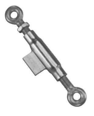 [DKWK 90 501 382] Spanschroef gesloten - M22  - Lmin = 250 mm - Lmax 360 mm - oog Ø 20 mm