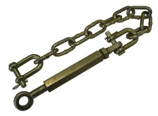 [DKWK 90 501 505] Spanschroef met ketting - Lmin = 840 mm - Lmax 940 mm - pen Ø 12 mm