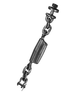 [DKWK 90 501 532] Tendeur avec chaine - Lmin = 580 mm - M 16
