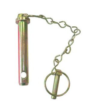 [DKWK 90 501 803] Pen met ketting op oog Ø 25 mm - L = 120mm