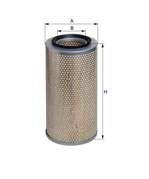 [DONAP771557] Luchtfilter buiten ( Binnen filter P778131,P781352)