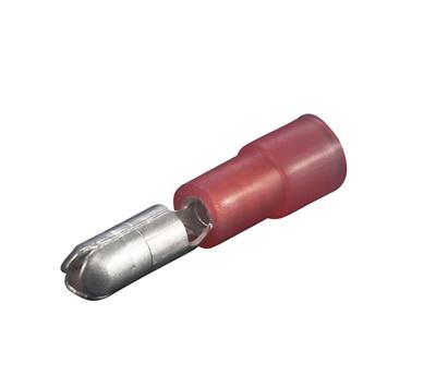 [ESPA35038] Kabelschoen cilindrisch Ø 4,0 mm ROOD (100st.)