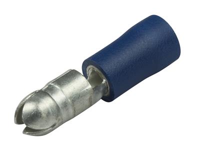 [ESPA35133] Kabelschoen cilindrisch Ø 4,6 mm BLAUW (100 st.)