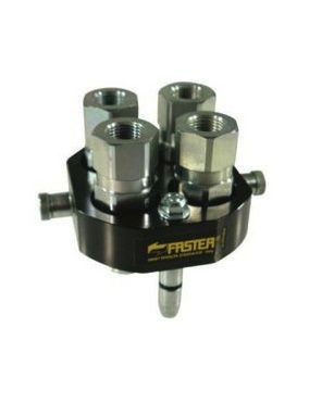 [FAST2P508412GMC] Multikoppeling 4 snelkoppelingen - 2P508 - 1/2" BSP - mobiele zijde - koppelbaar bij restdruk