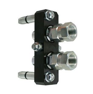 [FAST2PB06212GMC] Multicoupleurs 2 prises rapide - 2P206 - 1/2" BSP - partie mobile