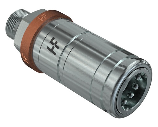 [FAST3CFHF0812215F] Raccord rapide femelle 3CHF - M 22 - couplage possible avec male sous pression (version High Flow)