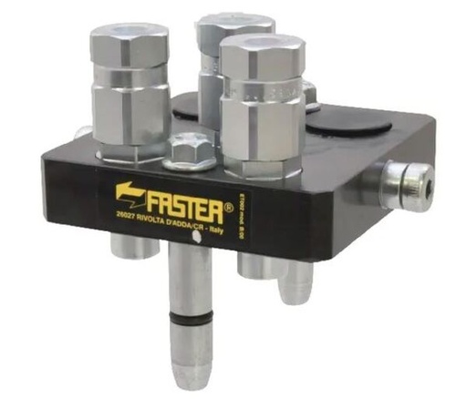 [FAST3P50653AMC] Multicoupleurs 3 prises rapide - 3P506 - 9/16 UNF parti mobile