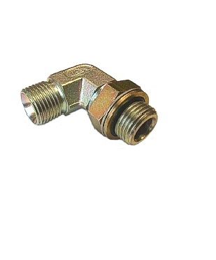 [FONT34.05.24.24] 1.1/2" BSP x 1.1/2" BSP instelbaar - 90°