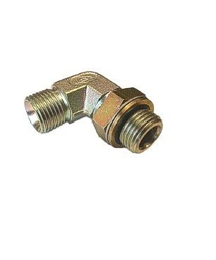 [FONT34.45.12.12] 3/4" BSP x 3/4" BSP instelbaar - 45°