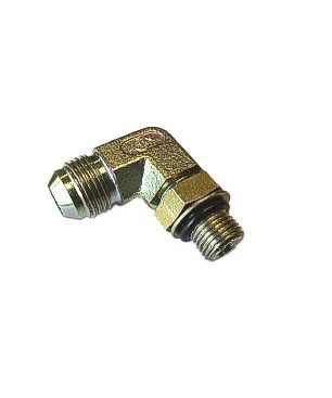 [FONT54.06.05.05] 1/2" JIC X 1/2" UNF instelbaar - 90°