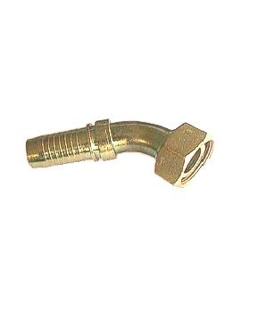 [FONT64.43.36.12] Rac. Femelle 45°  M36x2,0 - Tube 25S - Flexible 3/4"