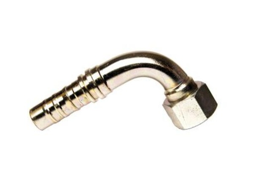 [FONT66.14.16.12] RaccordRac. Femelle 90°  1.5/16" JIC - Flexible 3/4" - R15 