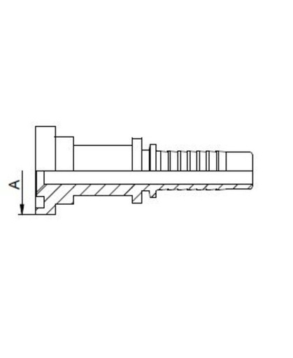 [FONT66.25.20.16] Rac. 6000 PSI Dia. 54,0 mm - Flexible 1" - R15