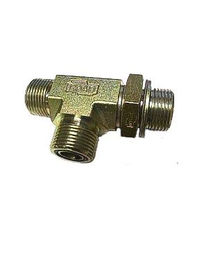 [FONT74.63.04.02] 9/16" ORFS x 9/16" ORFS x 1/8" BSP instelbaar