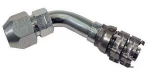 [FONT81.40.10.12] Raccord airco 45° tube 15.8-16 - tuyau 5/8"