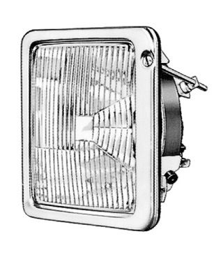[HELL1AB001100-001] Koplamp met standlicht - P45t - 45/40w - 173 x 142 x 104