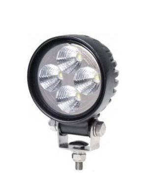 [HELL1G0357000-001] Werklicht Rond  LED 600 Lumen (ZWART)
