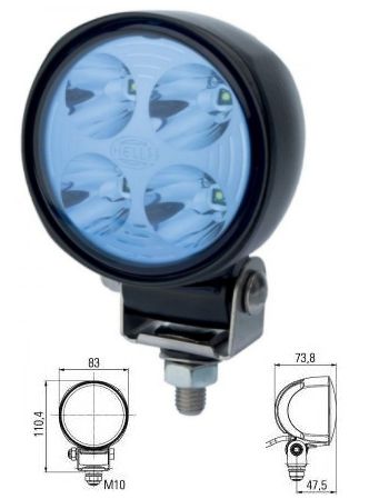 [HELL1G0996276701] Werklicht Rond  LED 600 Lumen (special)