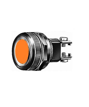 [HELL2AA001200-031] Lampe témoin orange - Ø 17,5 mm - W2 x 4,6 - 1,2 w
