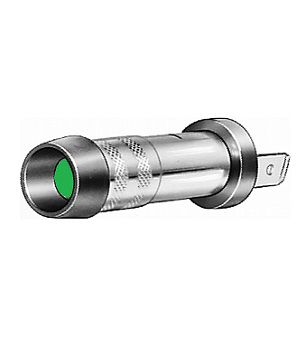 [HELL2AA003257-021] Lampe témoin vert - Ø 10,5 mm - ba 7 s - 2,0 w