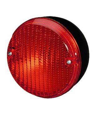 [HELL2NE001423-011] Feu arrière anti brouillard - 21 w BA15S - Ø 140 - rouge