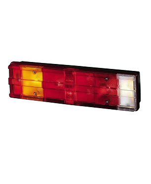 [HELL2VD008204-111] Achterlicht - pinker - stop - stand - plaat - achteruit - 468 x 134 x 84 - links