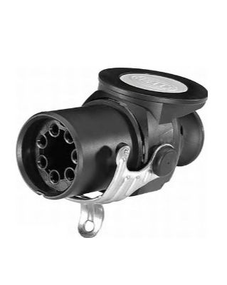 [HELL8JA007644-051] Fiche ABS/EBS 7 pôles 24V - racordement par vis