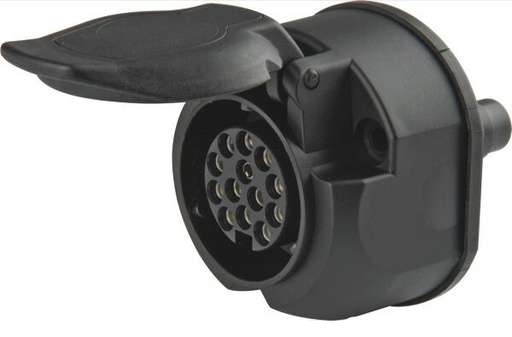 [HELL8JB005949-001] 13 polige stekker kunstof 12V