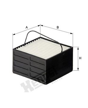 [HENGE1010K] Brandstoffilter