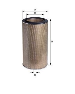 [HENGE119L] Filtre à air ext. ( Filtre int. E119LS)
