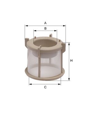 [HENGE11S03 D132] Filtre à carburant