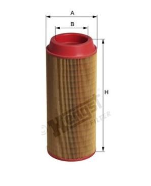 [HENGE1600L] Luchtfilter buiten ( Binnen filter E1600LS)