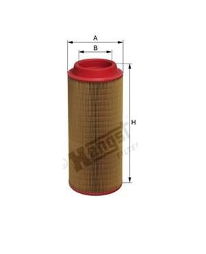 [HENGE1700L] Luchtfilter buiten ( Binnen filter E1700LS)