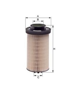 [HENGE500KP02 D36] Brandstoffilter