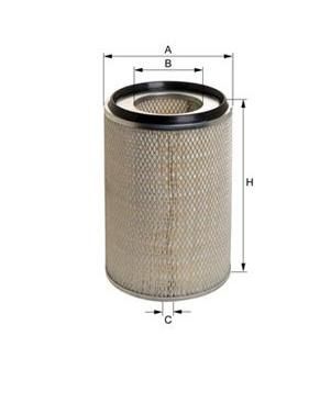 [HENGE570L] Filtre à air ext. ( Filtre int. E570LS)