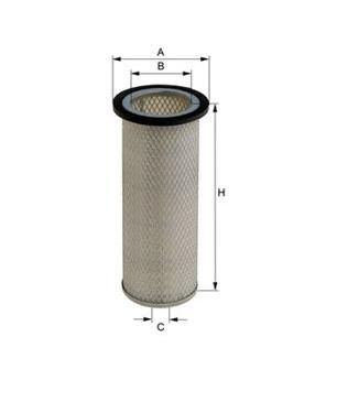 [HENGE570LS] Filtre a air int.  ( Filtre ext. E570L)