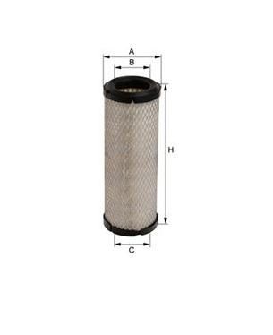 [HENGE582L] Filtre à air ext. ( Filtre int. P775298)