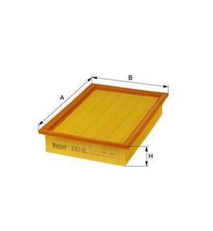 [HENGE619L] Filtre à air      (Cabine)     (Chauffage)