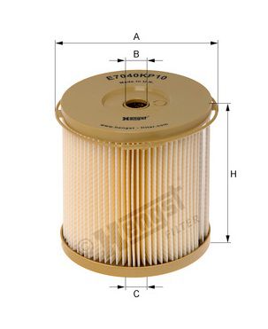 [HENGE7040KP10] Brandstoffilter