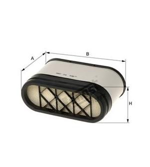 [HENGE712L] Filtre à air ext. ( Filtre int. P606121)