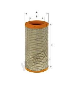 [HENGE735L] Filtre à air ext. ( Filtre int. P780523)