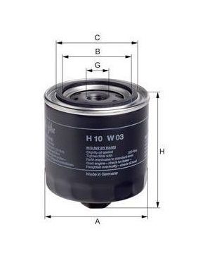 [HENGH10W03] Filtre à huile