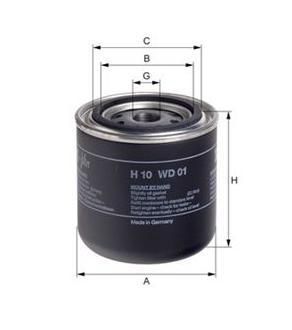 [HENGH10WD01] Filtre hydraulique