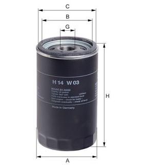 [HENGH14W03] Oliefilter