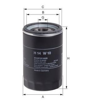 [HENGH14W10] Oliefilter