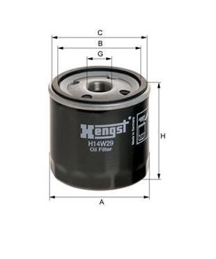 [HENGH14W29] Filtre à huile