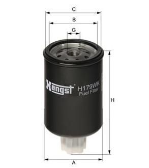[HENGH179WK] Filtre à carburant