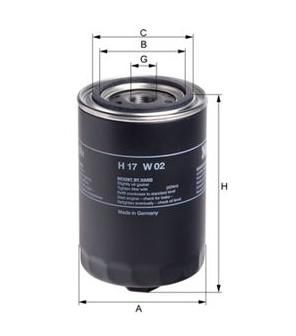 [HENGH17W02] Filtre à huile