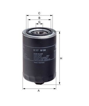 [HENGH17W06] Filtre à huile ou Filtre hydraulique